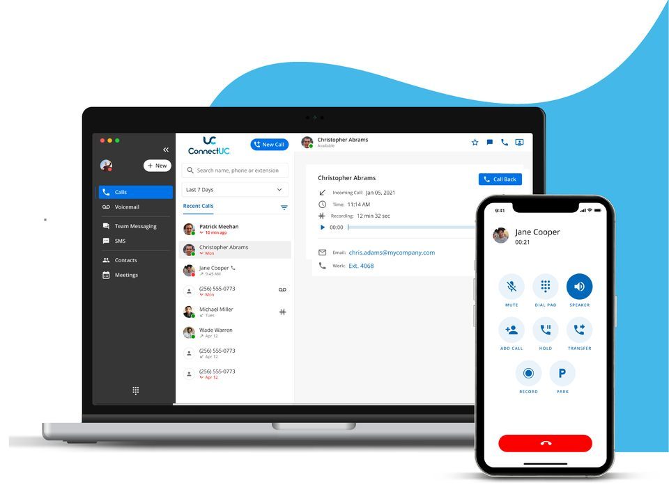ConnectUC on desktop and mobile