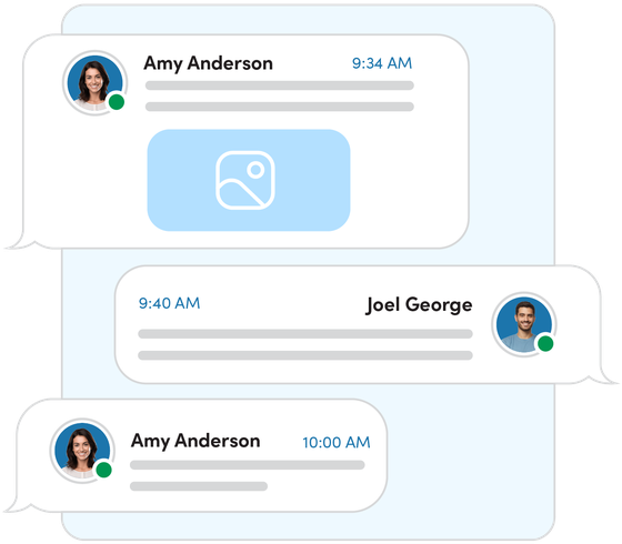 ConnectUC business SMS conversation